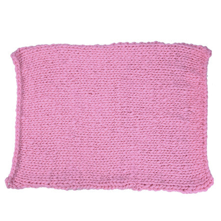 Soft Thick Line Giant Yarn Knitted Blanket