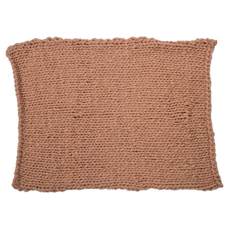 Soft Thick Line Giant Yarn Knitted Blanket