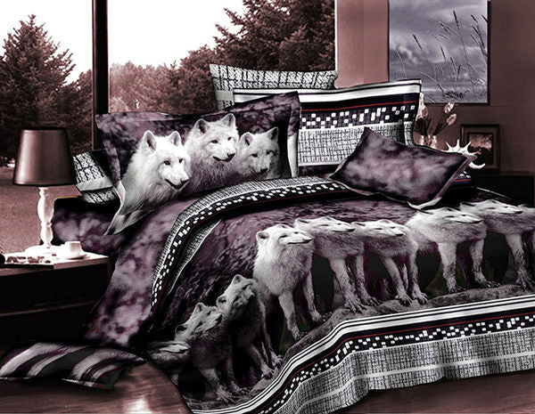 Wolf Duvet Cover Set 3pcs