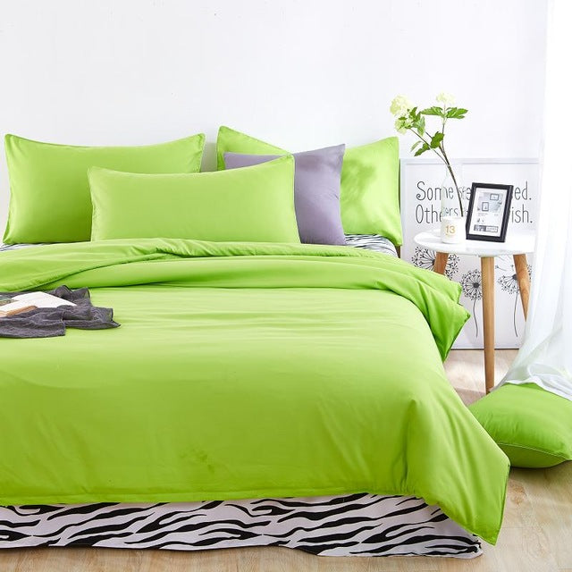 Double Side Use Bedding Set Microfiber Brushed