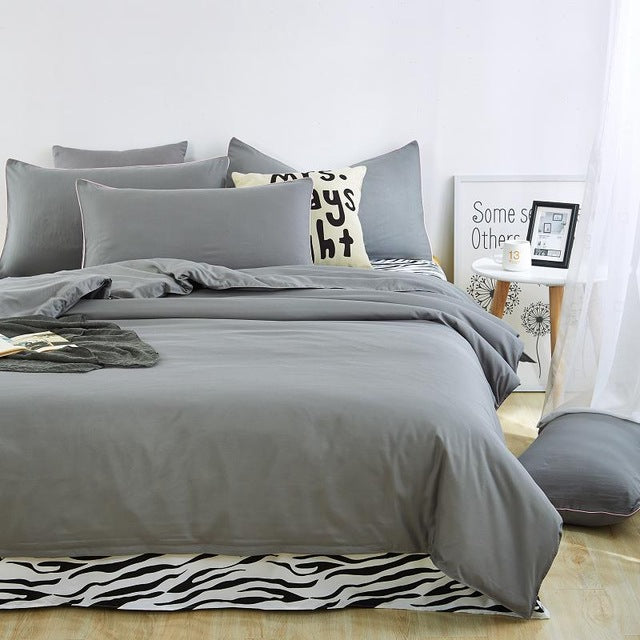 Double Side Use Bedding Set Microfiber Brushed